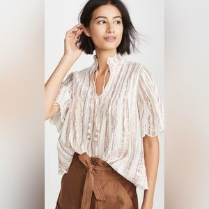 SEA NY Harriet Pintuck Top